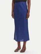 Spódnice - Marella Spódnica midi Desio 2515101032 Niebieski Regular Fit - miniaturka - grafika 1