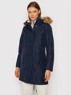 Helly Hansen Parka Mayen 53303 Granatowy Regular Fit - Kurtki damskie - miniaturka - grafika 1