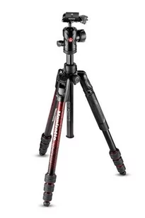 Manfrotto BEFREE Advanced Twist czerwony (MKBFRTA4RD-BH) - Statywy fotograficzne - miniaturka - grafika 1