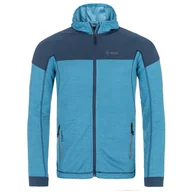 Bluzy sportowe męskie - Męska bluza Kilpi Memphis-M Rozmiar: XXL / Kolor: niebieski - miniaturka - grafika 1