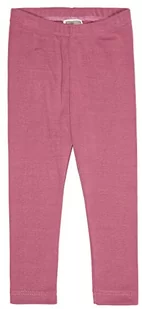 loud + proud Legginsy dziewczęce, spodnie z certyfikatem GOTS, szare, 86/92 - Legginsy - miniaturka - grafika 1