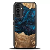 Etui i futerały do telefonów - Etui z drewna i żywicy na Samsung Galaxy A54 5G Bewood Unique Neptun - granatowo-czarne - miniaturka - grafika 1