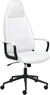 Fotele i krzesła biurowe - Beliani Krzesło biurowe Obrotowy REBEL Złamana biel - miniaturka - grafika 1