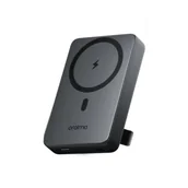 Powerbanki - Oraimo Powerbank magnetyczny Magsafe 10000mAh 15W Czarny - miniaturka - grafika 1