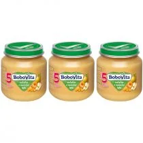 BoboVita Sałatka z owoców lata po 5 miesiącu Zestaw 3 x 125 g - Desery dla dzieci - miniaturka - grafika 1