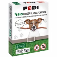 Artykuły przeciw pasożytom - FEDI FEDI BIO Obroża przeciw pchłom i kleszczom dla małych psów, 1 szt 5902012110300 - miniaturka - grafika 1