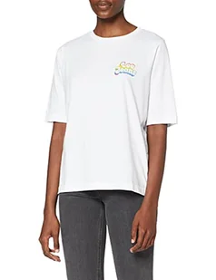 Lee Damska koszulka Pride Tee Chest Graphic, biały, M - Koszulki i topy damskie - miniaturka - grafika 1