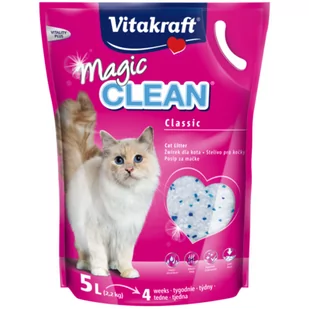 Vitakraft Magic Clean żwirek dla kota silikonowy 5l - Żwirek dla kotów - miniaturka - grafika 1