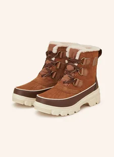 Sorel Botki Sznurowane Torino™ V Wp braun - Botki damskie - miniaturka - grafika 1