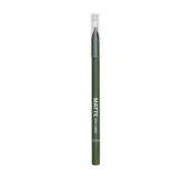 Kredki do oczu - GOSH - Matte Eye Liner - Wodoodporna matowa kredka do oczu - 1,2 g - 018 OLIVE GREEN - miniaturka - grafika 1