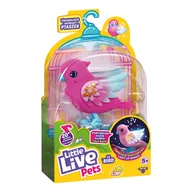 Zabawki interaktywne dla dzieci - Little Live Pets, Ptaszek Interaktywny, Różowy - miniaturka - grafika 1