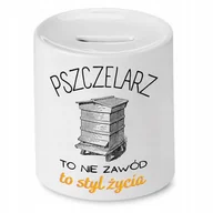 Skarbonki - Dla Okulisty Skarbonka na Urodziny na Prezent z Nadrukiem ze Zdjęciem + Opakowanie na prezent (wzór 04) - miniaturka - grafika 1