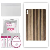 Akcesoria do tabletów i e-booków - folia naklejka skórka strukturalna na TYŁ do Samsung Galaxy Tab S9 FE+ Plus - Drewno Paski Mix - apgo SKINS - miniaturka - grafika 1