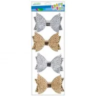 Pozostałe akcesoria dla plastyków - Craft with Fun Ozdoba dekoracyjna Mater Skrzydla samoprzylepna 4szt 12/144 - miniaturka - grafika 1