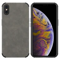 Etui i futerały do telefonów - Etui Do Apple iPhone XS MAX Pokrowiec w Piasek Szary TPU Silikon Etui Ochronny Obudowa Case Cover Cadorabo - miniaturka - grafika 1