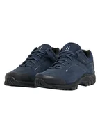 Buty trekkingowe męskie - Haglöfs Skórzane buty turystyczne "Ridge Mid GT" w kolorze granatowym - miniaturka - grafika 1