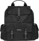 Torby na laptopy - Moleskine Średni plecak Legendary Collection, plecak do pracy i uniwersytetu z wyściełanym pokrowcem na laptopa, 100% materiał z recyklingu, wymiary 39,5 x 39 x 15 cm, kolor czarny - miniaturka - grafika 1