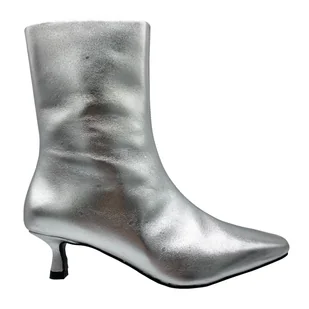 Buty damskie botki na obcasie skórzane ZIGN rozmiar 36 - Botki damskie - miniaturka - grafika 1