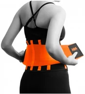 Pasy kulturystyczne - Pas fitness MadMax  Slimming Belt MFA277 oranžový S - miniaturka - grafika 1