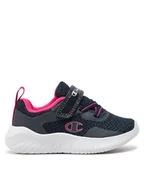 Buty dla dziewczynek - Champion Sneakersy Softy Evolve G Td Low Cut Shoe S32531-CHA-BS501 Granatowy - miniaturka - grafika 1