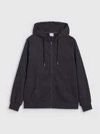 Bluzy damskie - 4F SWEATSHIRT - BLUZA CZARNA DAMSKA F1541 XL - miniaturka - grafika 1