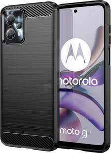 Hurtel Carbon Case etui do Motorola Moto G53 / G13 elastyczny silikonowy karbonowy pokrowiec czarne - Etui i futerały do telefonów Hurtel Carbon Case etui do Motorola Moto G53 / G13 elastyczny silikonowy karbonowy pokrowiec czarne - Etui i futerały do telefonów - miniaturka - grafika 1