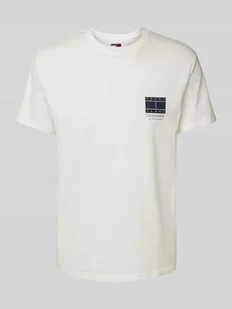 T-shirt z nadrukiem z logo - Koszulki męskie - miniaturka - grafika 1