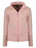 Kurtki damskie - Maison Montaigne Kurtka polarowa "Tumai" w kolorze szaroróżowym - miniaturka - grafika 1