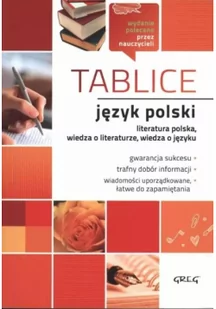 Tablice Język polski - Filologia i językoznawstwo - miniaturka - grafika 1