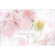 Kartki okolicznościowe i zaproszenia - Zaproszenie Chrzest (10szt) - miniaturka - grafika 1