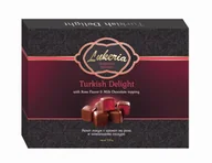 Bombonierki i czekoladki - H-INNE, Lukeria, Lokum Z Różą W Czekoladzie, 150 g - miniaturka - grafika 1