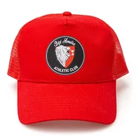 Czapki damskie - Athletic Club | Oficjalna czapka z daszkiem klubowym | z naszywką Copa del Rey | bawełna | czerwona - miniaturka - grafika 1
