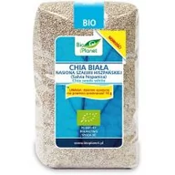 Bakalie - Bio Planet SERIA NIEBIESKA CHIA BIAŁA - NASIONA SZAŁWII HISZPAŃSKIEJ BIO 400 g - - miniaturka - grafika 1