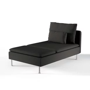 Dekoria pl pl Pokrowiec na szezlong Söderhamn Shadow Grey grafitowy) 93 x 151 x 83 cm Cotton Panama 1009-702-08 - Pokrowce na meble - miniaturka - grafika 1