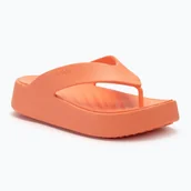 Pływanie - Japonki damskie Crocs Gateway Platform sunkissed - miniaturka - grafika 1