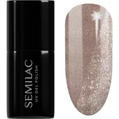 Lakiery hybrydowe - Semilac Lakier hybrydowy UV Hybrid 408 Less Sugar 7ml - miniaturka - grafika 1