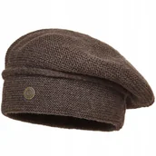 Czapki damskie - Beret damski KORNELIA Brąz - miniaturka - grafika 1