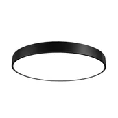 Lampy sufitowe - OxyLED Plafon SORIA RO L 90W 3000K czarny 890561 890561 - miniaturka - grafika 1