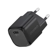 Ładowarki do telefonów - Choetech ładowarka sieciowa GaN USB Typ C PD 30W czarny (PD5007) - miniaturka - grafika 1
