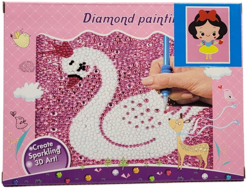 HAFT diamentowy 5D MOZAIKA obrazek ramka ZESTAW DIY 15 x 20 cm