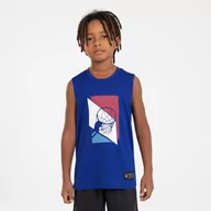 Odzież sportowa dziecięca - Koszulka do koszykówki bez rękawów dla dzieci Tarmak TS500 Fast - miniaturka - grafika 1