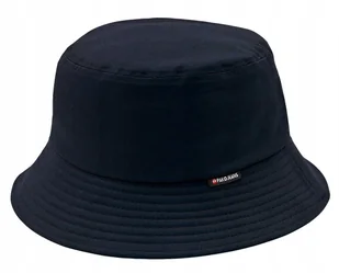Letni Kapelusz Rybacki Bawełniany Bucket Hat Granatowy Pako Jeans - Moda i Uroda OUTLET - miniaturka - grafika 1