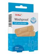 Apteczki i materiały opatrunkowe - Durable Plastry Washproof Soft and Dr.Max, plastry opatrunkowe 19 mm x 72 mm, 20 sztuk  9096494 - miniaturka - grafika 1