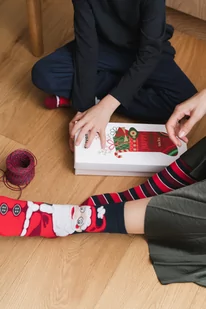 Skarpety 136-063 Granatowe (Rozmiar 35/37) - Skarpetki damskie - miniaturka - grafika 2