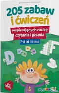 Książki edukacyjne - 205 zabaw i ćwiczeń wspierających naukę czytania i pisania dla klasa I - miniaturka - grafika 1