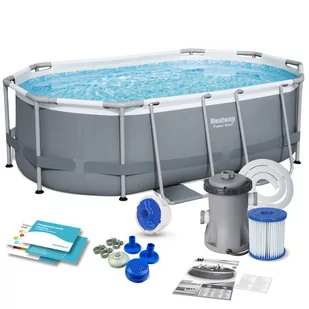 Bestway Basen ogrodowy stelażowy 305 x 200 x 84 10w1 5614A 5614A - Baseny ogrodowe - miniaturka - grafika 2