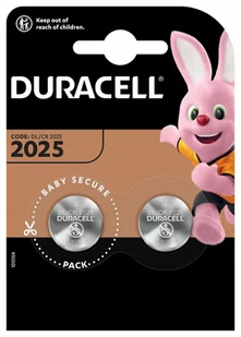 Duracell Electro Blis CR2025 3V 2 pcs (203907) - Baterie i akcesoria - miniaturka - grafika 1