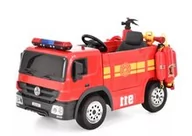 Pojazdy elektryczne dla dzieci - HECHT CZECHY 51818 SAMOCHÓD WÓZ STRAŻACKI ELEKTRYCZNY AKUMULATOROWY AUTO JEŹDZIK POJAZD ZABAWKA DLA DZIECI - miniaturka - grafika 1