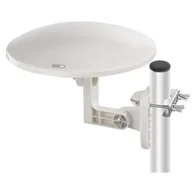 Anteny TV - Antena EMOS VILLAGE MOON–V900, DVB-T2, FM, DAB, filtr LTE/4G/5G (J0803) Biała - miniaturka - grafika 1