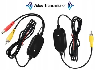 Bezprzewodowy Moduł Kamery Cofania Parkowania Odbiornik Nadajnik 12V Rca - Kamery cofania - miniaturka - grafika 1